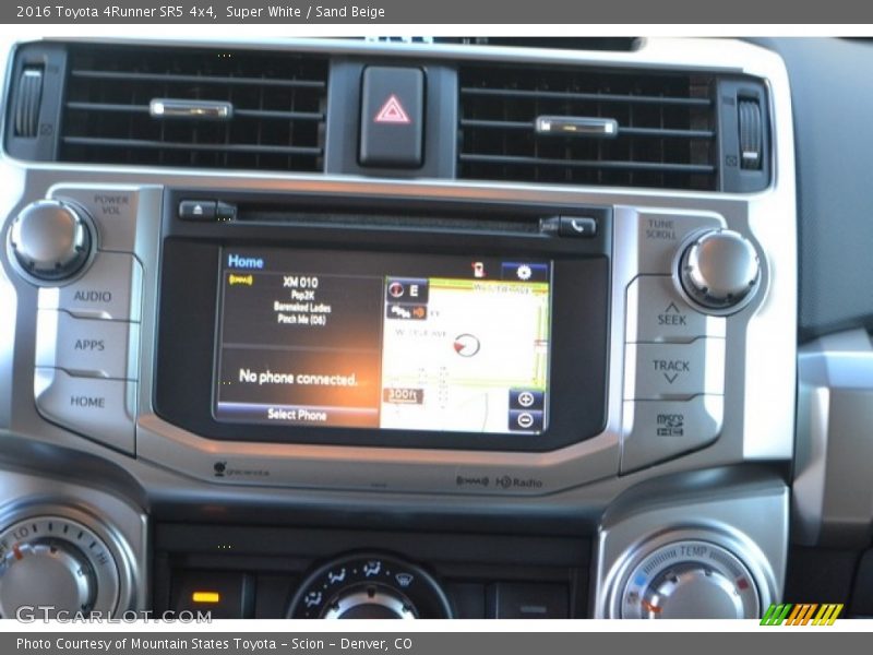 Super White / Sand Beige 2016 Toyota 4Runner SR5 4x4
