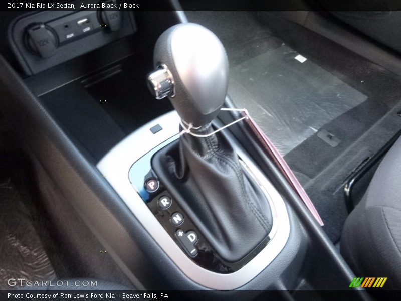 Aurora Black / Black 2017 Kia Rio LX Sedan