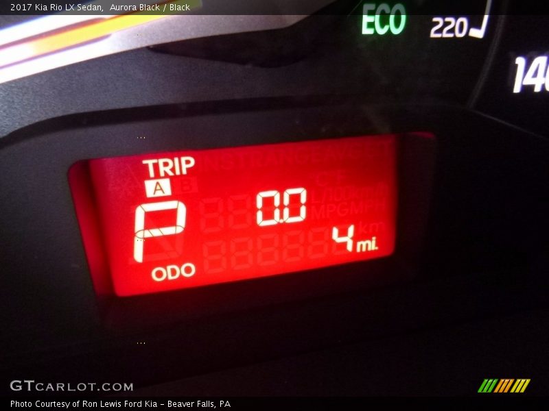 Aurora Black / Black 2017 Kia Rio LX Sedan