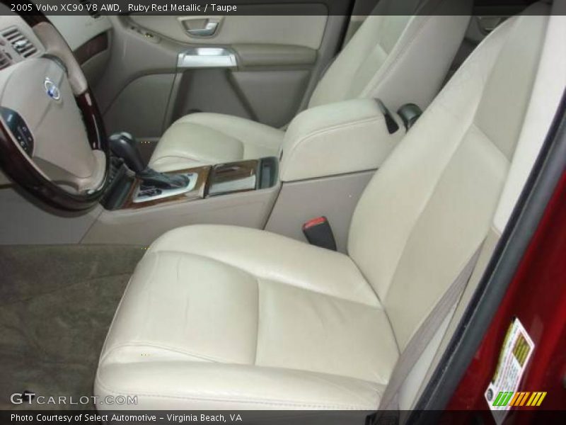 Ruby Red Metallic / Taupe 2005 Volvo XC90 V8 AWD