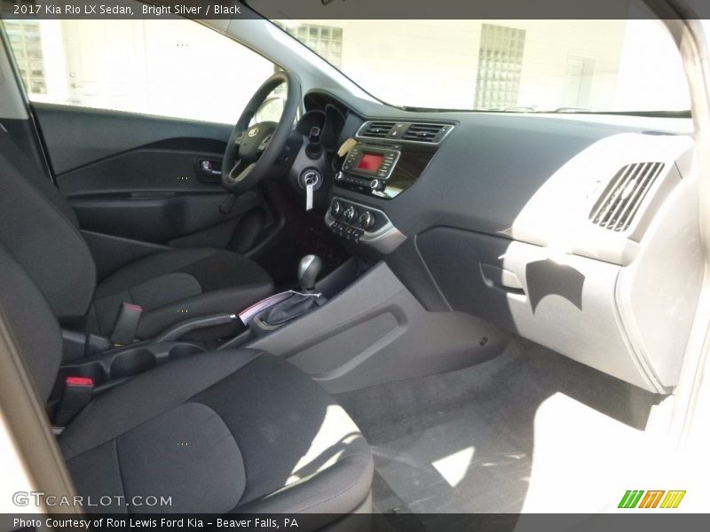 Dashboard of 2017 Rio LX Sedan