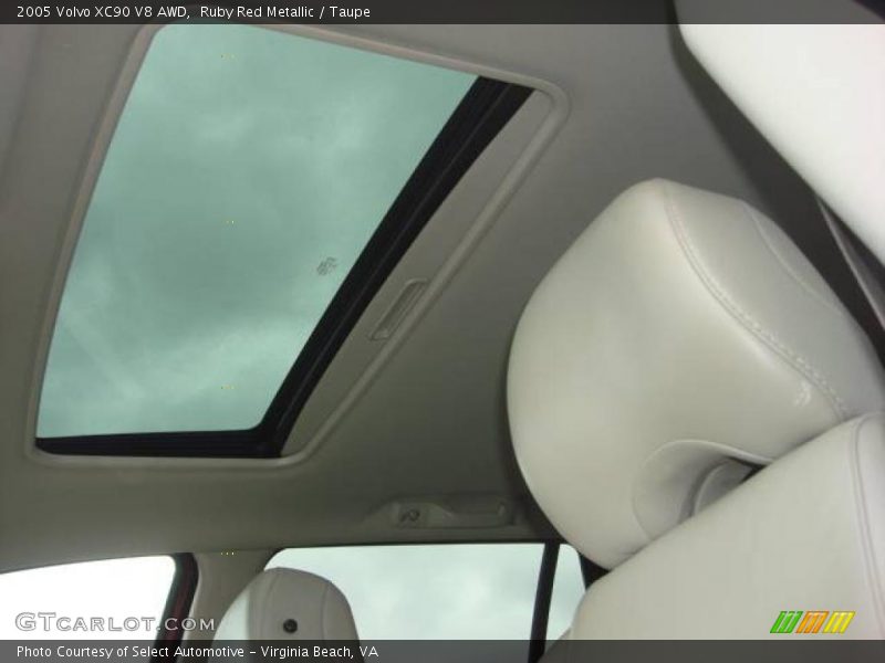 Ruby Red Metallic / Taupe 2005 Volvo XC90 V8 AWD