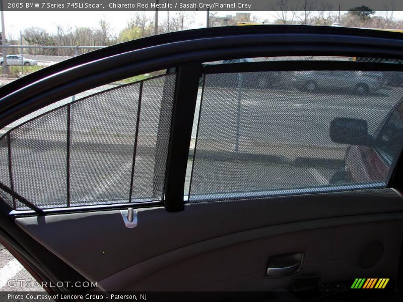 Chiaretto Red Metallic / Basalt Grey/Flannel Grey 2005 BMW 7 Series 745Li Sedan