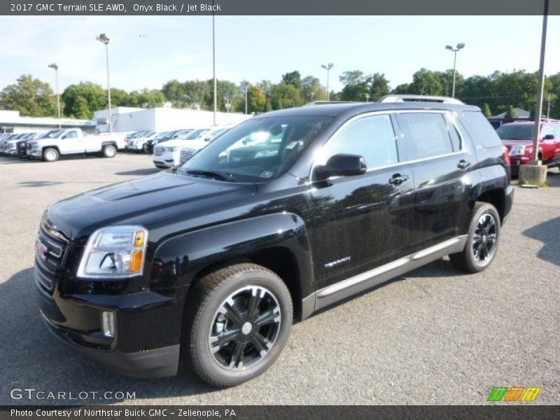 Onyx Black / Jet Black 2017 GMC Terrain SLE AWD