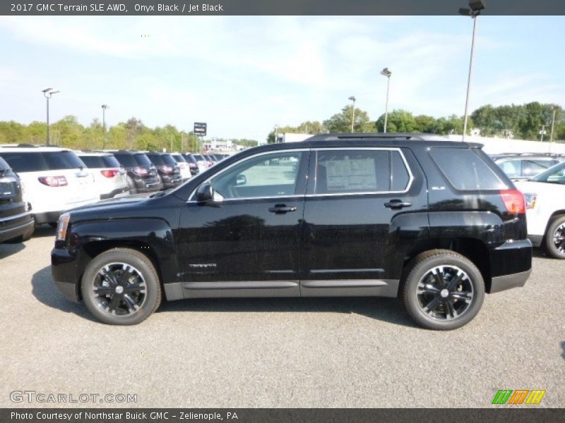 Onyx Black / Jet Black 2017 GMC Terrain SLE AWD
