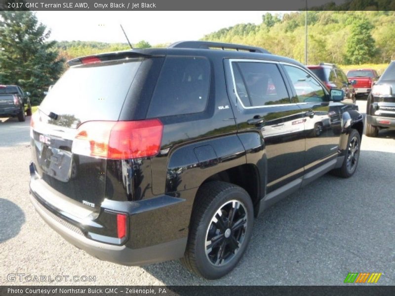 Onyx Black / Jet Black 2017 GMC Terrain SLE AWD