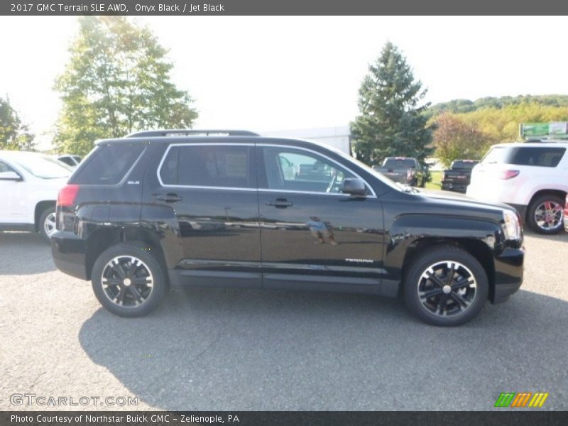 Onyx Black / Jet Black 2017 GMC Terrain SLE AWD