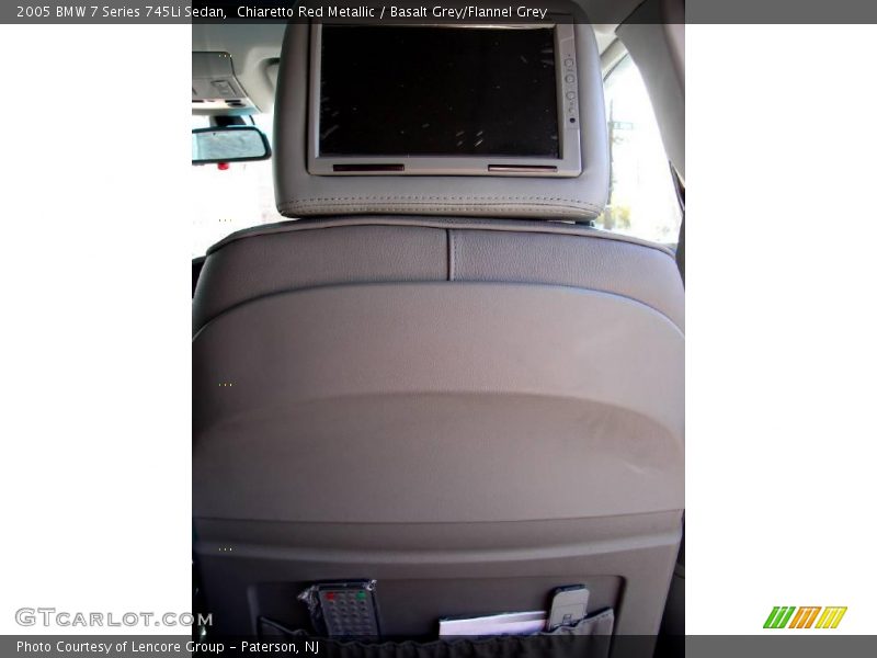 Chiaretto Red Metallic / Basalt Grey/Flannel Grey 2005 BMW 7 Series 745Li Sedan