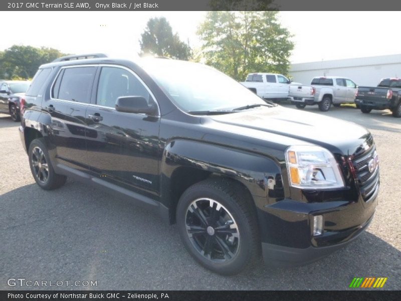 Onyx Black / Jet Black 2017 GMC Terrain SLE AWD