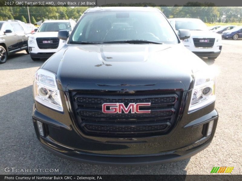 Onyx Black / Jet Black 2017 GMC Terrain SLE AWD