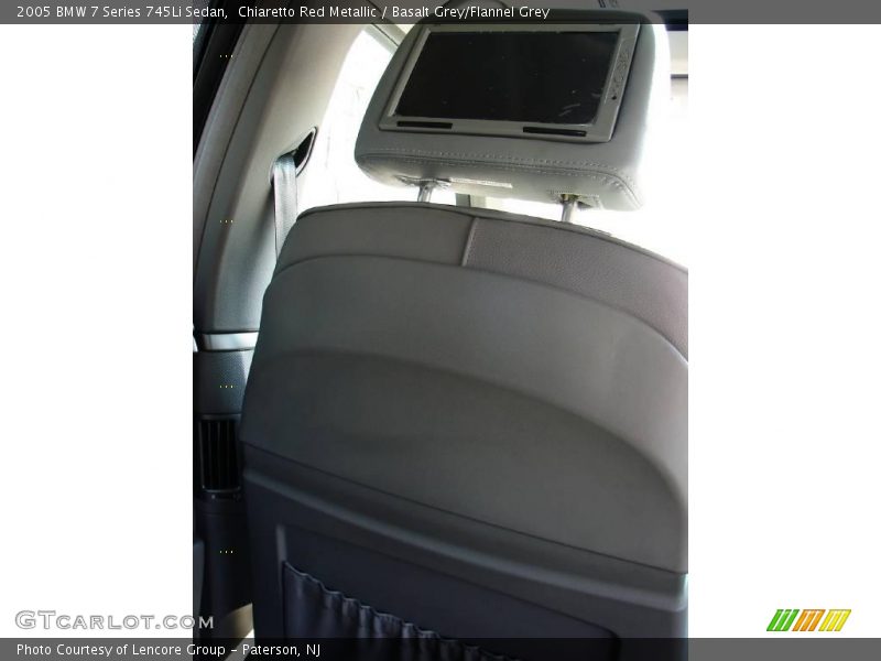 Chiaretto Red Metallic / Basalt Grey/Flannel Grey 2005 BMW 7 Series 745Li Sedan