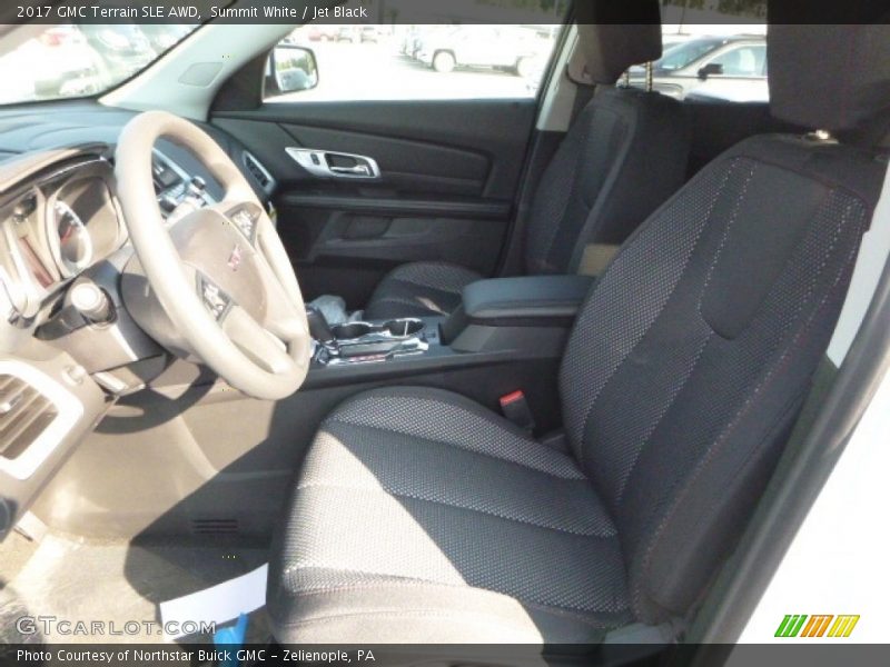 Summit White / Jet Black 2017 GMC Terrain SLE AWD