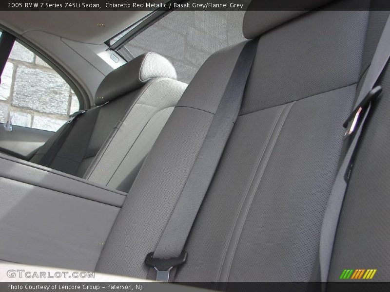 Chiaretto Red Metallic / Basalt Grey/Flannel Grey 2005 BMW 7 Series 745Li Sedan