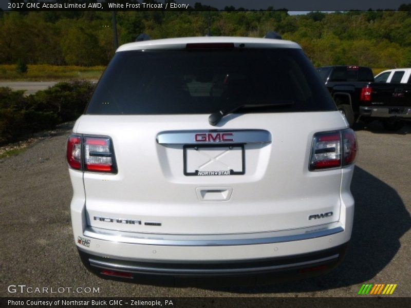 White Frost Tricoat / Ebony 2017 GMC Acadia Limited AWD