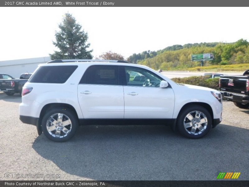 White Frost Tricoat / Ebony 2017 GMC Acadia Limited AWD