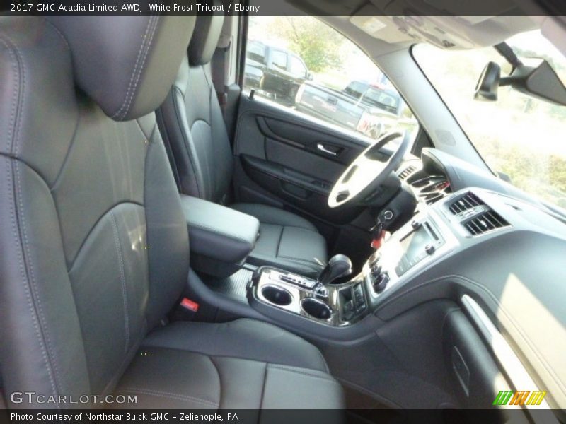White Frost Tricoat / Ebony 2017 GMC Acadia Limited AWD