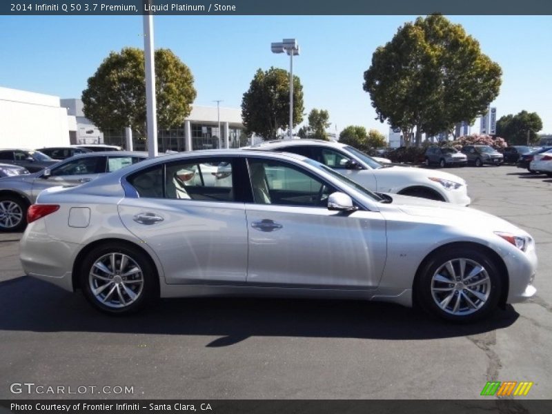 Liquid Platinum / Stone 2014 Infiniti Q 50 3.7 Premium