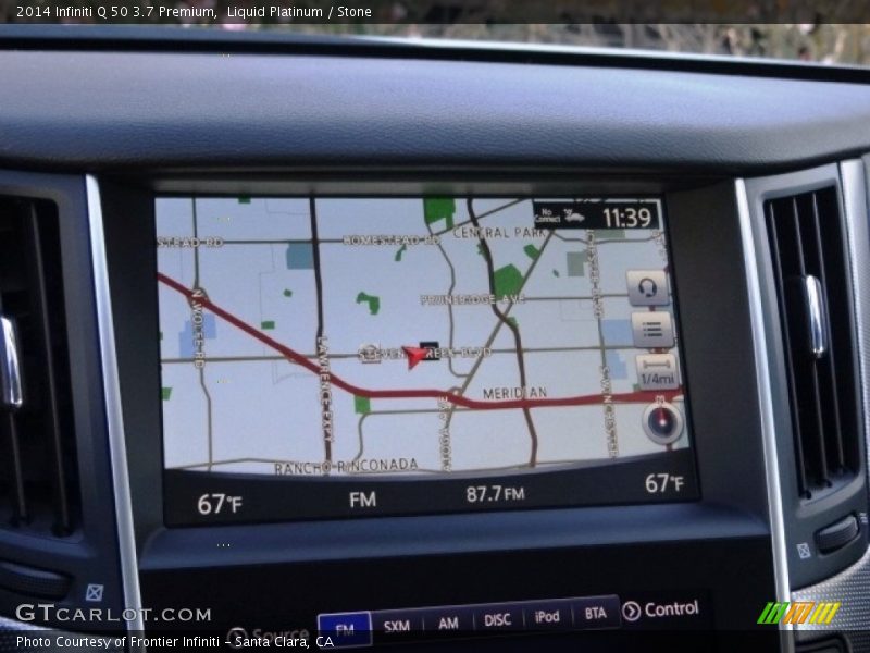 Liquid Platinum / Stone 2014 Infiniti Q 50 3.7 Premium
