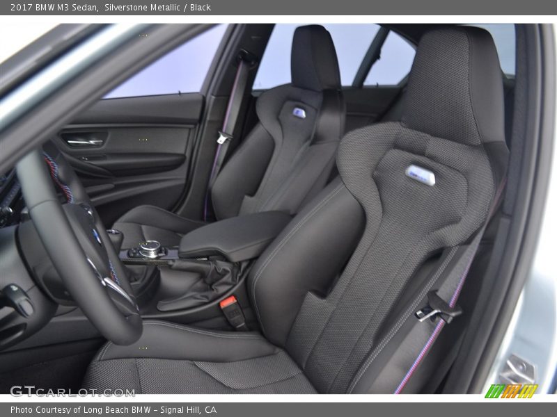 Front Seat of 2017 M3 Sedan