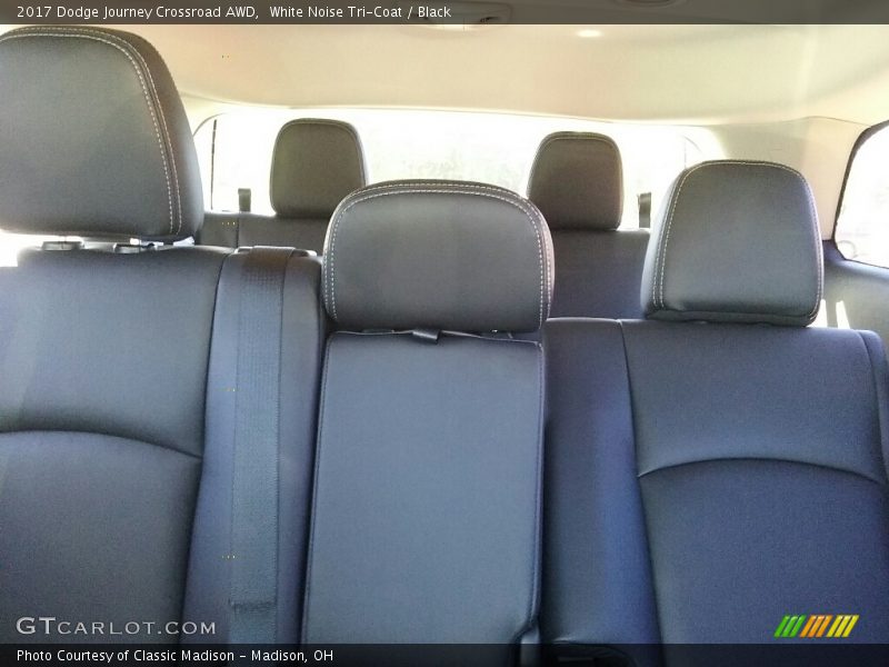 White Noise Tri-Coat / Black 2017 Dodge Journey Crossroad AWD