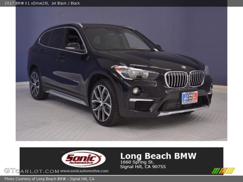 Jet Black / Black 2017 BMW X1 xDrive28i