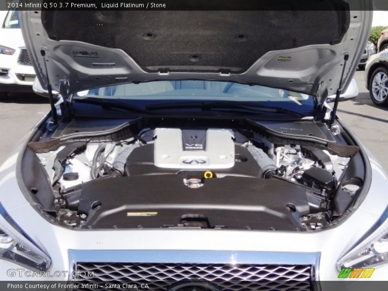 Liquid Platinum / Stone 2014 Infiniti Q 50 3.7 Premium