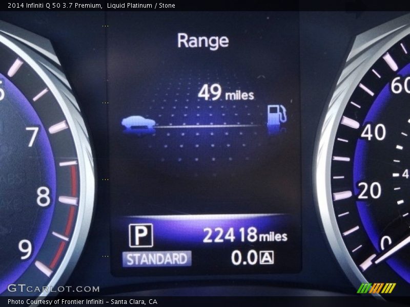 Liquid Platinum / Stone 2014 Infiniti Q 50 3.7 Premium