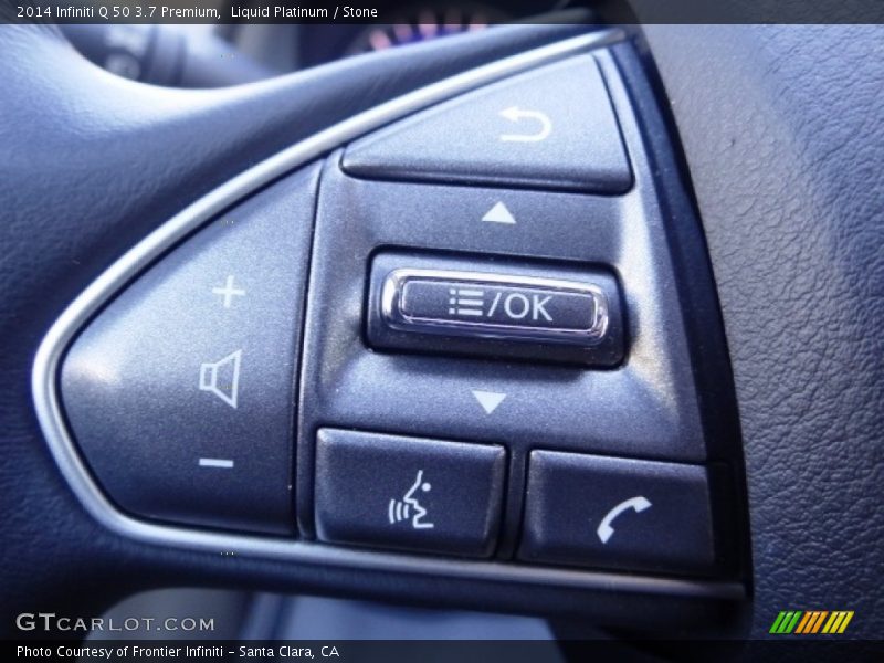 Liquid Platinum / Stone 2014 Infiniti Q 50 3.7 Premium