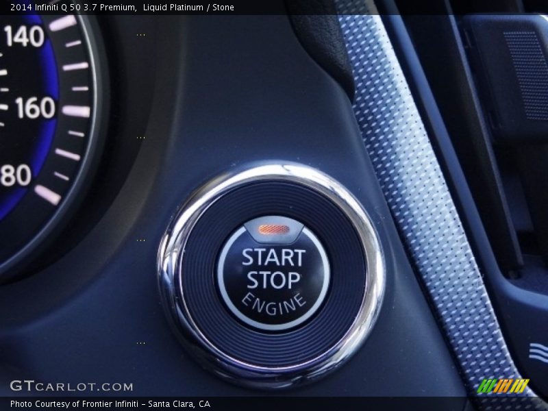 Liquid Platinum / Stone 2014 Infiniti Q 50 3.7 Premium