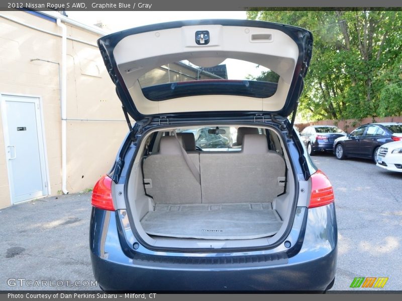 Graphite Blue / Gray 2012 Nissan Rogue S AWD
