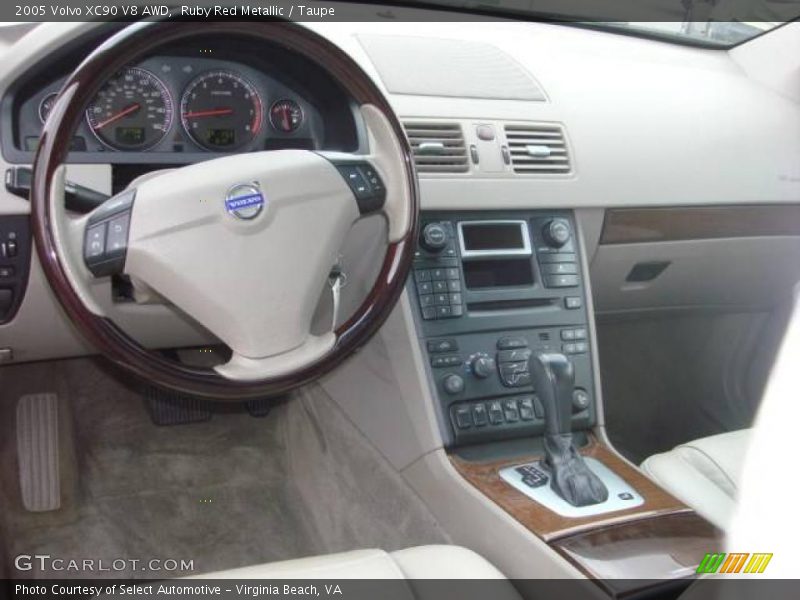 Ruby Red Metallic / Taupe 2005 Volvo XC90 V8 AWD