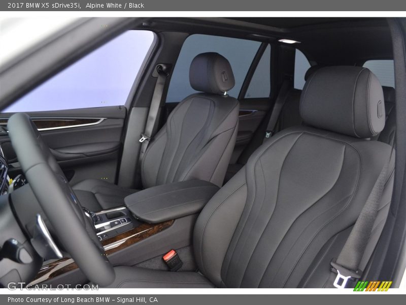 Alpine White / Black 2017 BMW X5 sDrive35i