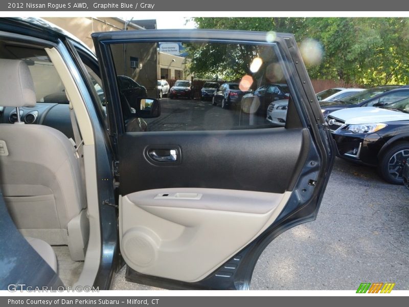 Graphite Blue / Gray 2012 Nissan Rogue S AWD