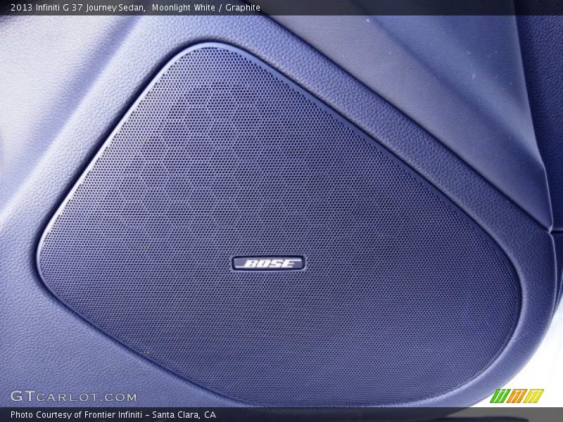 Moonlight White / Graphite 2013 Infiniti G 37 Journey Sedan