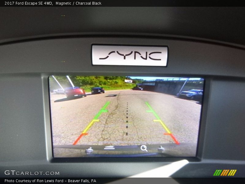 Magnetic / Charcoal Black 2017 Ford Escape SE 4WD