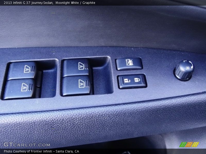 Moonlight White / Graphite 2013 Infiniti G 37 Journey Sedan
