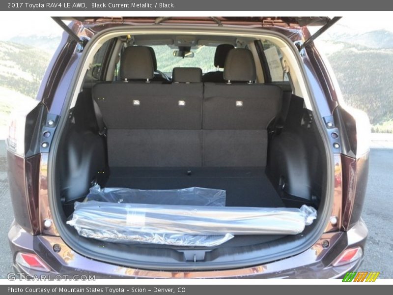 Black Current Metallic / Black 2017 Toyota RAV4 LE AWD