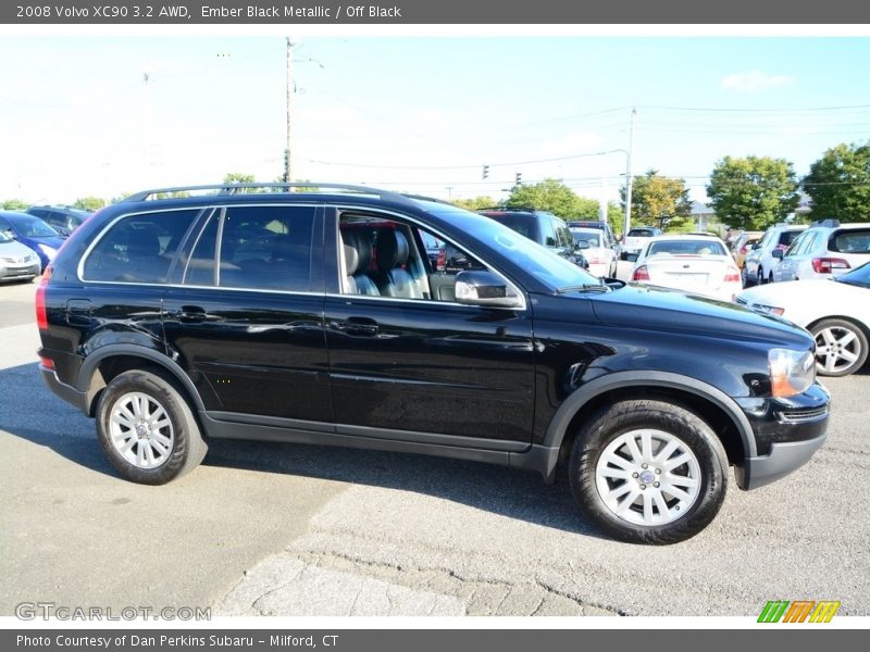 Ember Black Metallic / Off Black 2008 Volvo XC90 3.2 AWD