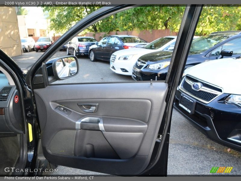 Ember Black Metallic / Off Black 2008 Volvo XC90 3.2 AWD