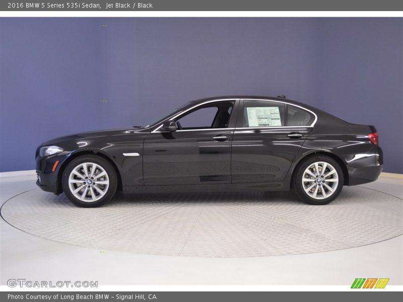 Jet Black / Black 2016 BMW 5 Series 535i Sedan