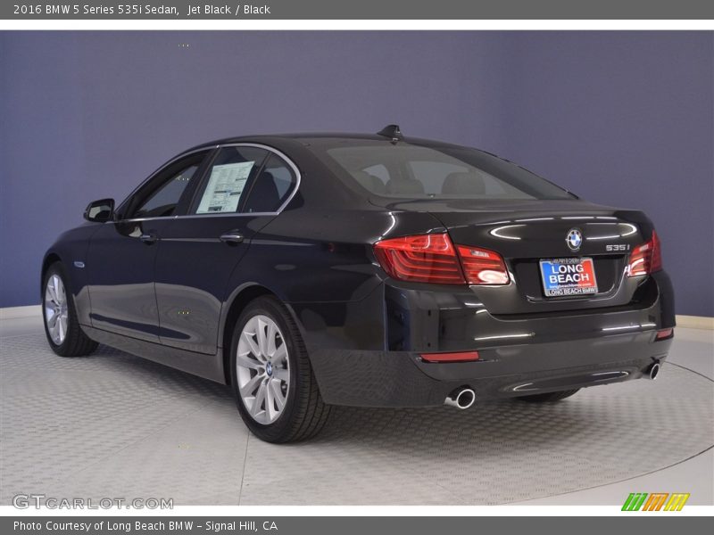 Jet Black / Black 2016 BMW 5 Series 535i Sedan
