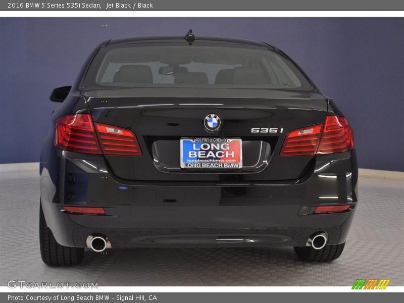 Jet Black / Black 2016 BMW 5 Series 535i Sedan