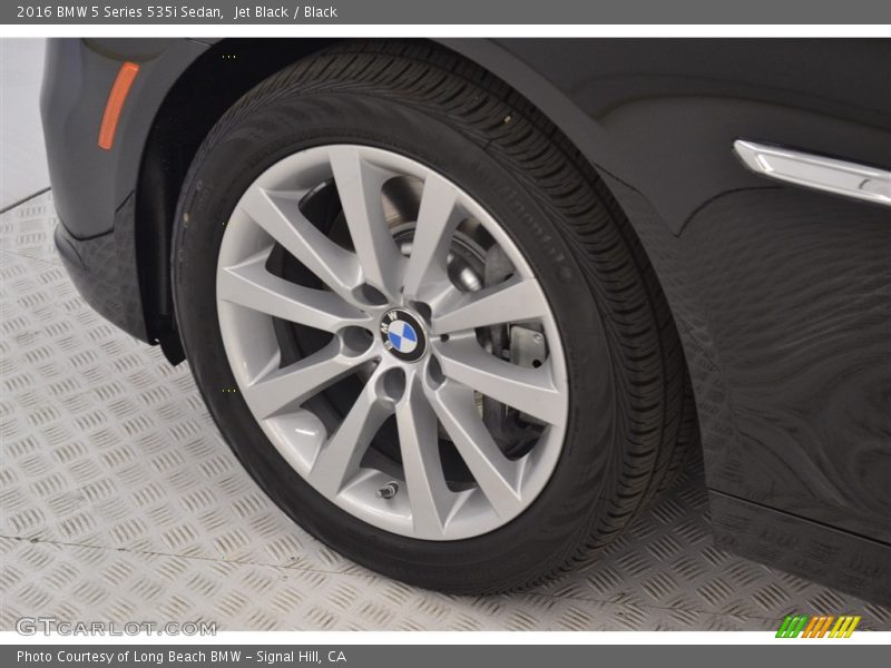 Jet Black / Black 2016 BMW 5 Series 535i Sedan