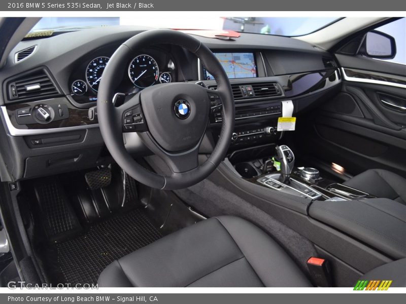Jet Black / Black 2016 BMW 5 Series 535i Sedan