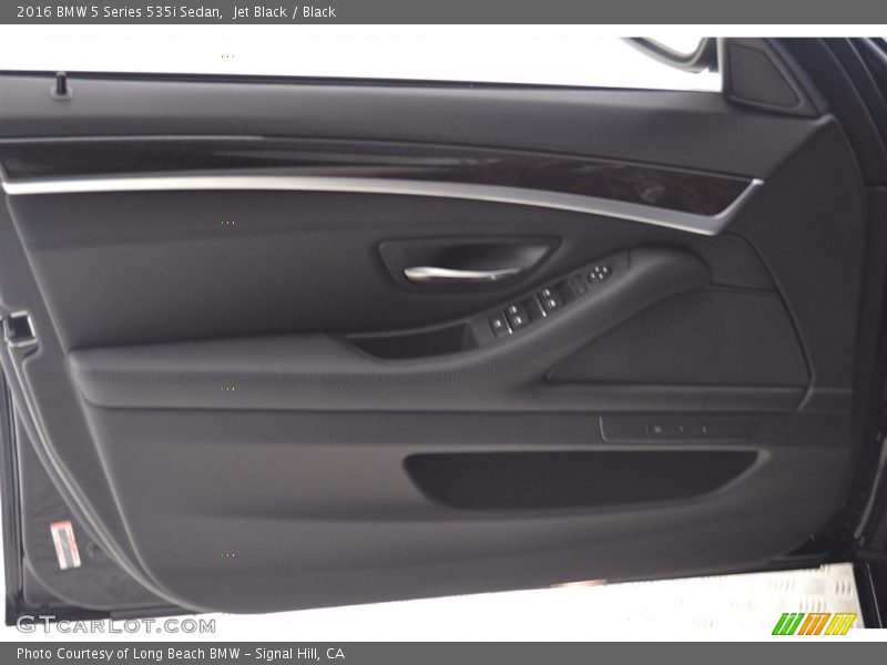 Jet Black / Black 2016 BMW 5 Series 535i Sedan
