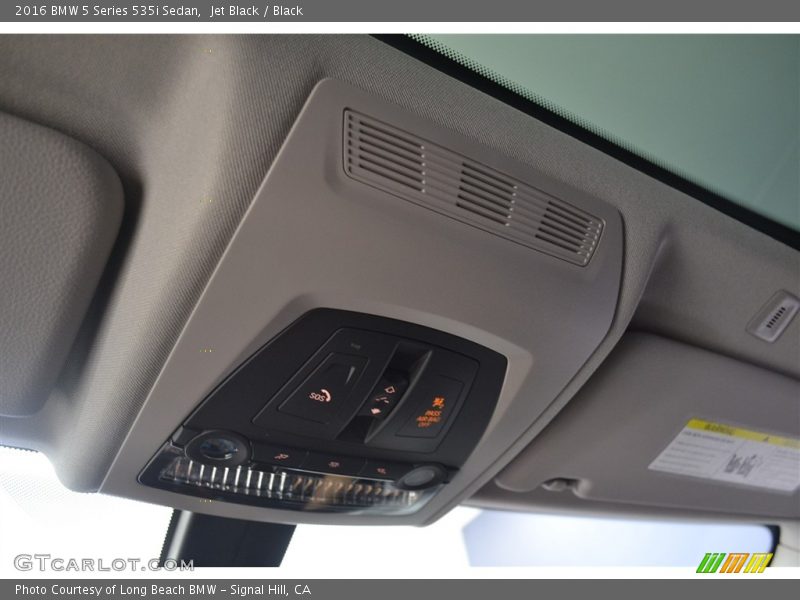 Jet Black / Black 2016 BMW 5 Series 535i Sedan