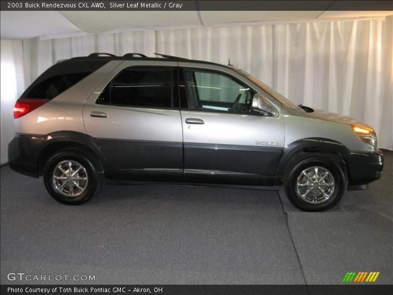 Silver Leaf Metallic / Gray 2003 Buick Rendezvous CXL AWD