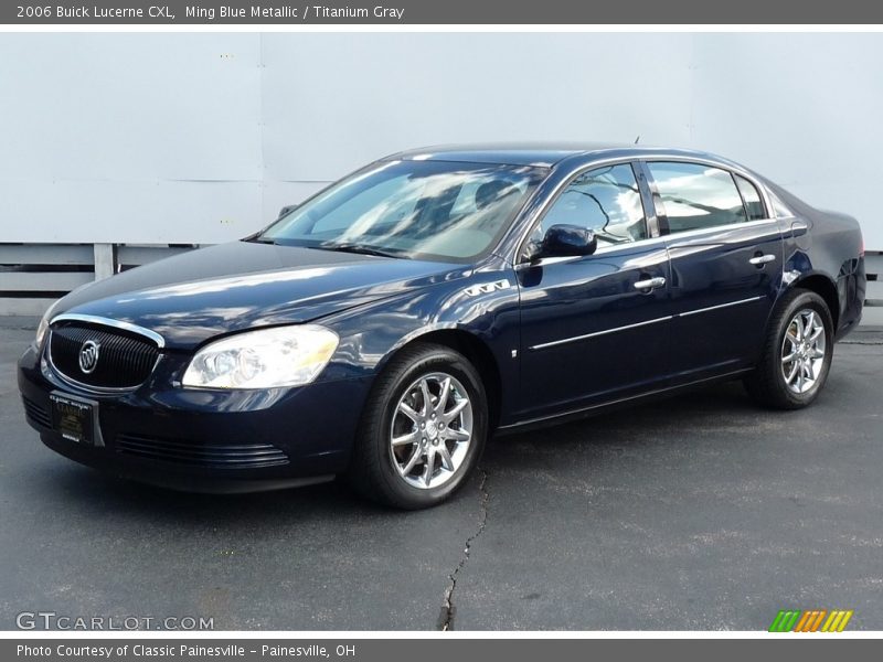 Ming Blue Metallic / Titanium Gray 2006 Buick Lucerne CXL