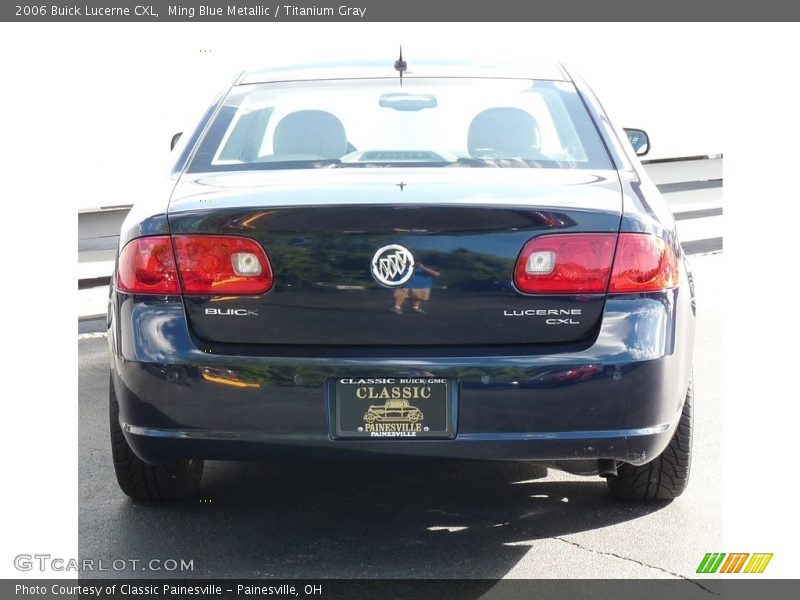 Ming Blue Metallic / Titanium Gray 2006 Buick Lucerne CXL