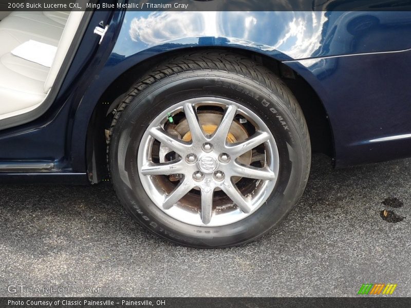 Ming Blue Metallic / Titanium Gray 2006 Buick Lucerne CXL